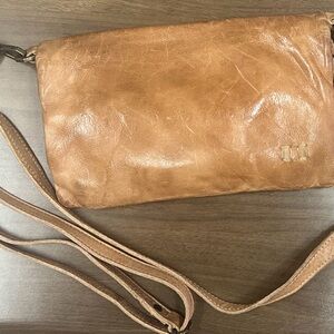 Bed Stu Cadence Tan Leather Crossbody Bag